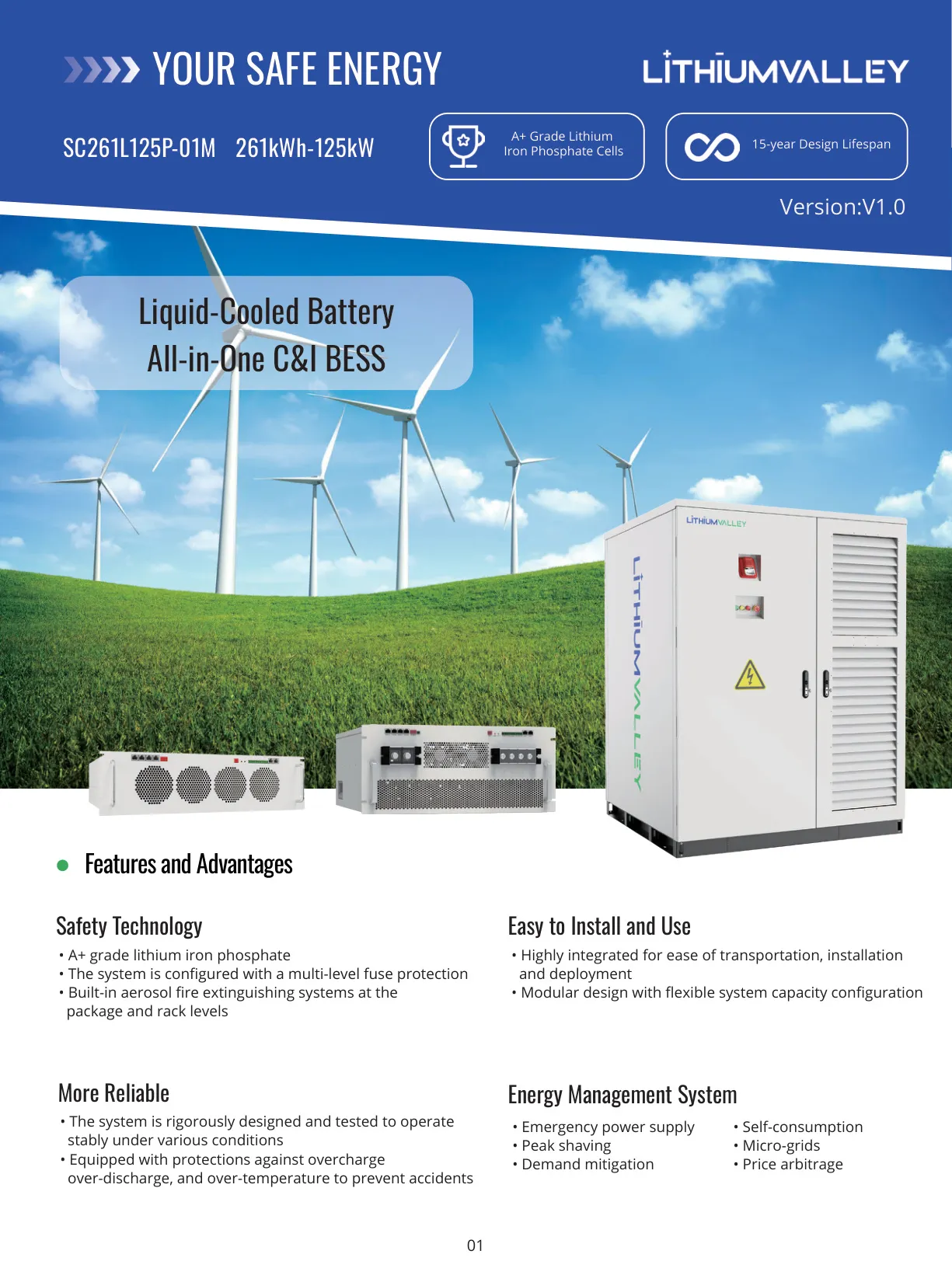 SC261L CI BESS Datasheet σελίδα 1