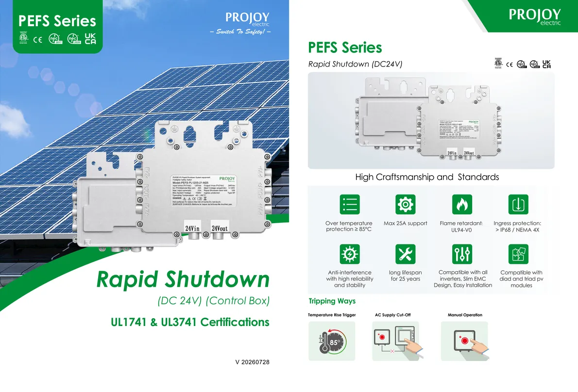 Projoy Panel-RSD Metal Datasheet σελίδα 1