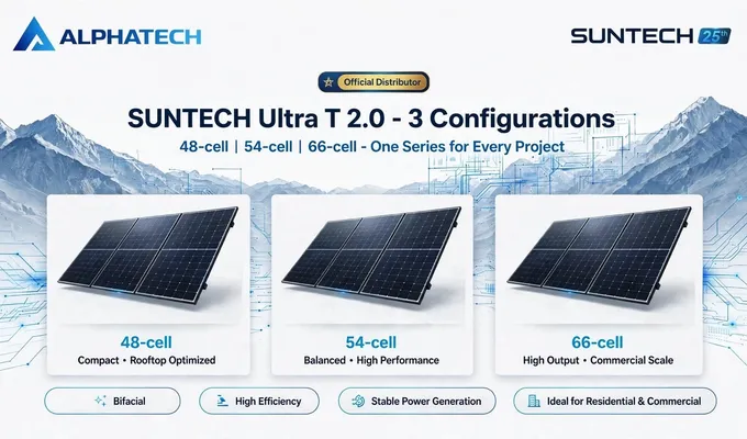 Suntech Ultra T 2.0 — 3 Configurations
